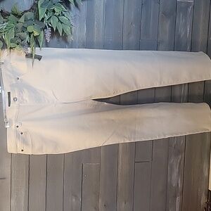 Ralph Laure jeans Cream color Size 16
